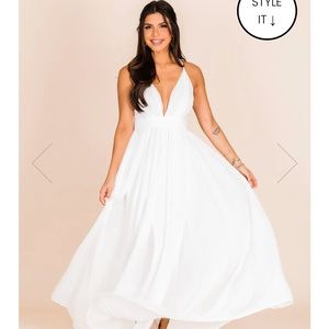 White Maxi Dress